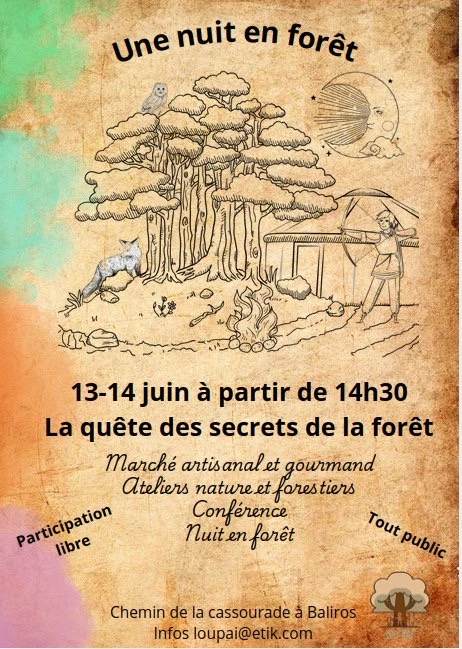 nuit-en-foret 64510 BALIROS