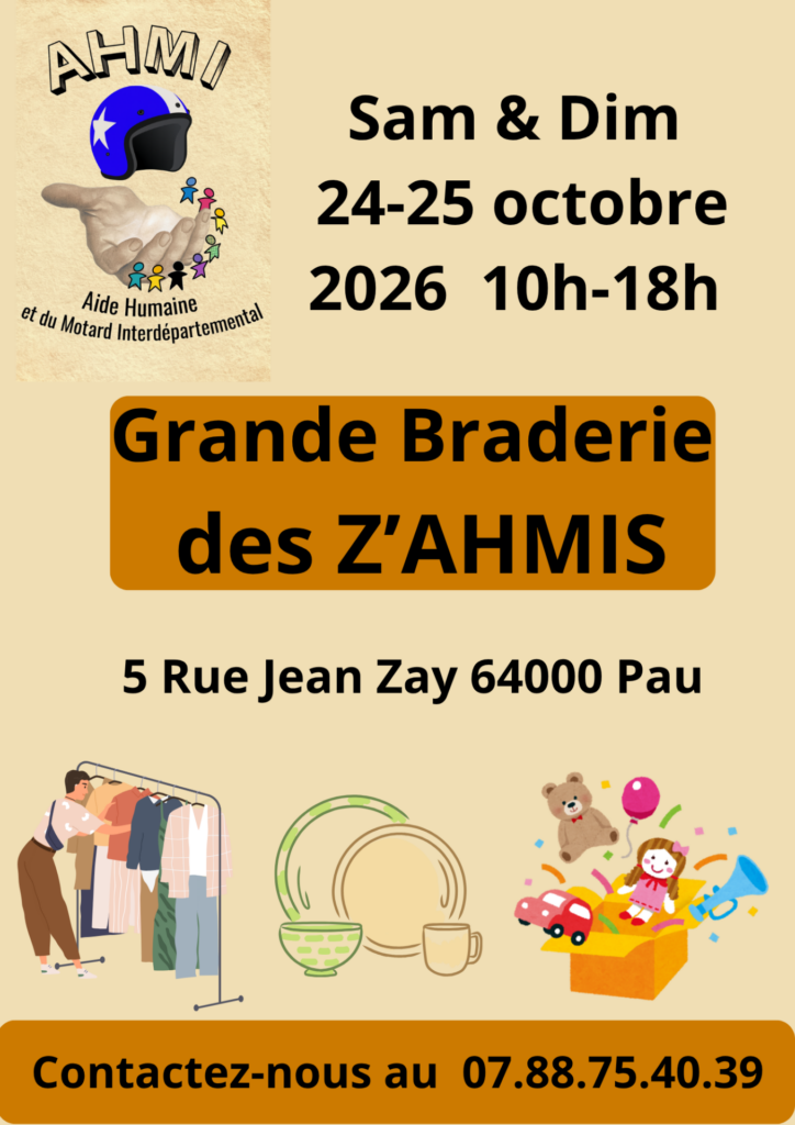 Grande braderie des z'Ahmis PAU